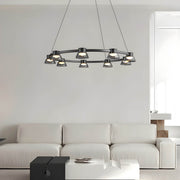 Briarley Cove Glass Chandelier — gallery image 5