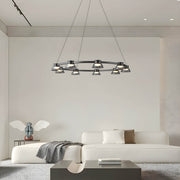 Briarley Cove Glass Chandelier — gallery image 9