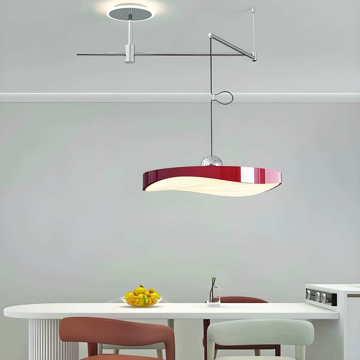 Fernwood Cove Aluminum Pendant Light — gallery image 2