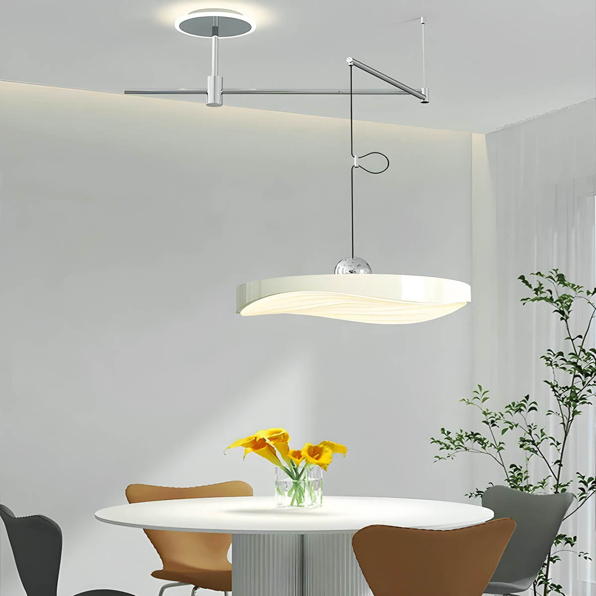 Fernwood Cove Aluminum Pendant Light — gallery image 3