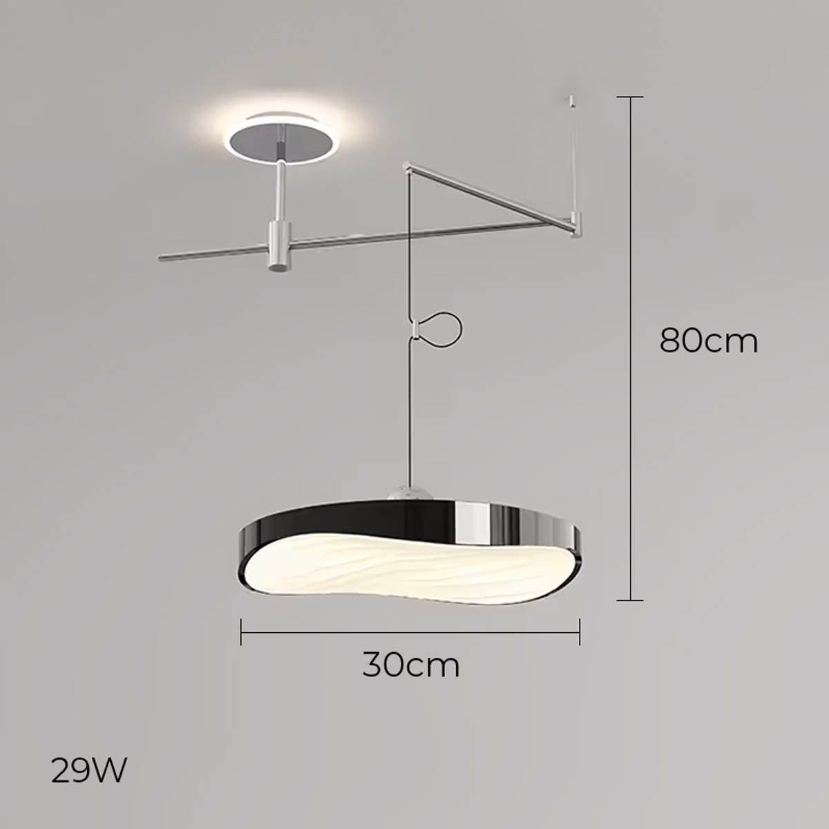 Fernwood Cove Aluminum Pendant Light — gallery image 10