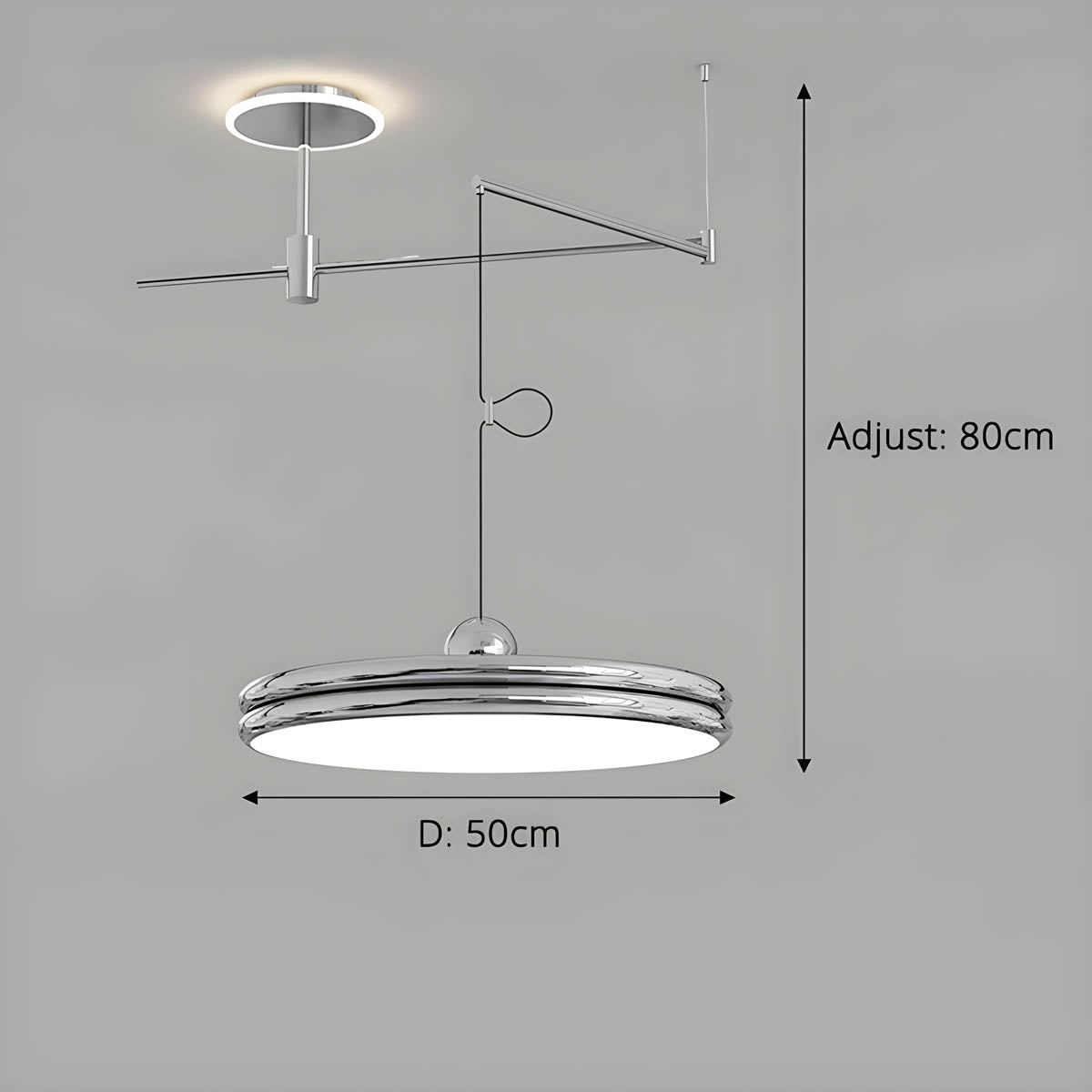Mossley Cove Aluminum Pendant Light — gallery image 13