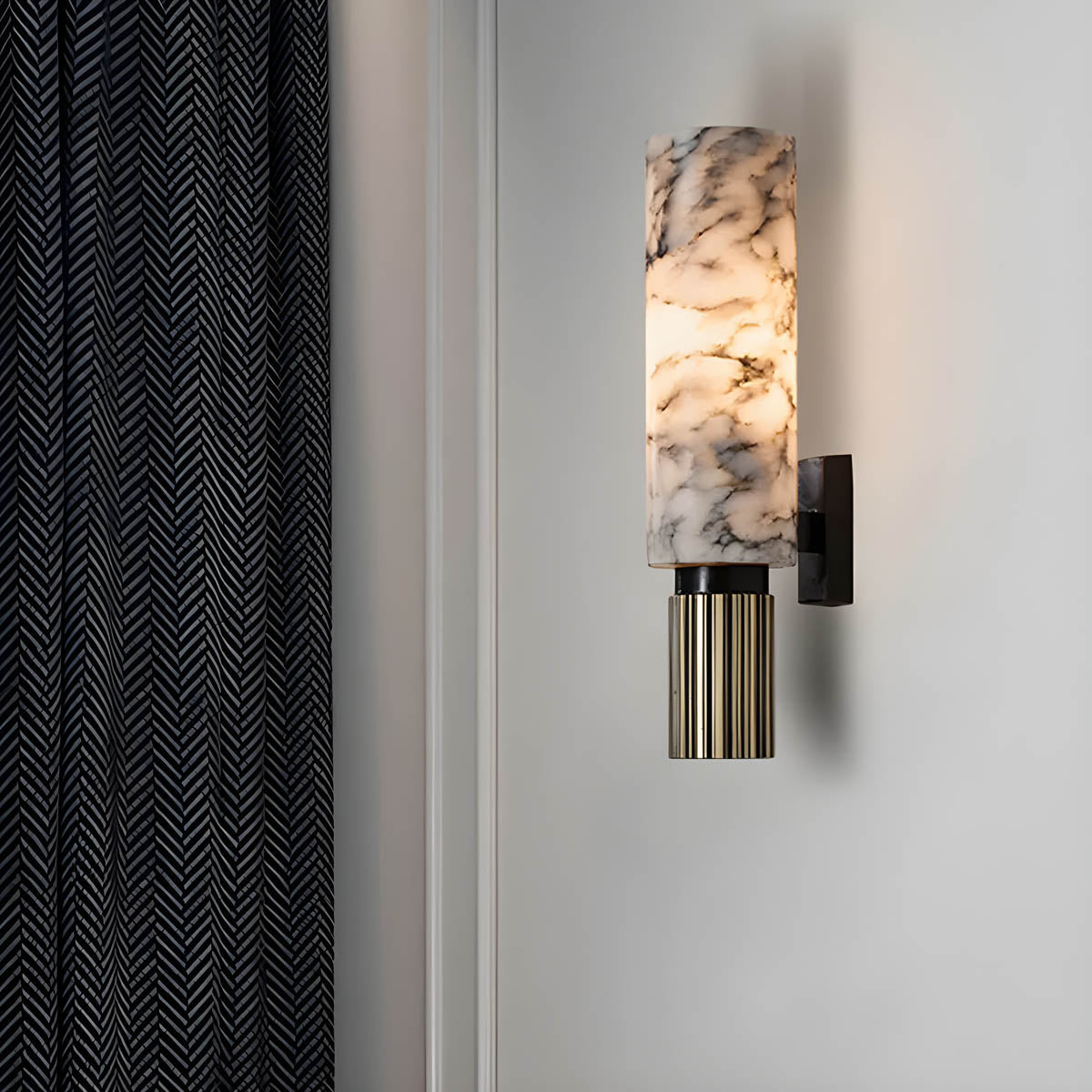 Norwood Cove Marble Wall Sconce — gallery image 5