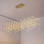 Oakmere Cove Stainless Steel Chandelier — gallery image 3