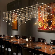 Oakmere Cove Stainless Steel Chandelier — gallery image 8