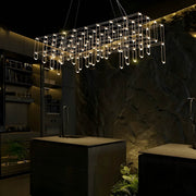 Oakmere Cove Stainless Steel Chandelier — gallery image 4