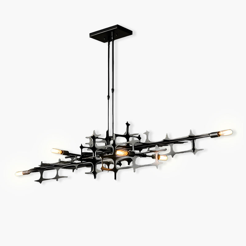 Sherwood Cove Iron Chandelier — gallery image 1