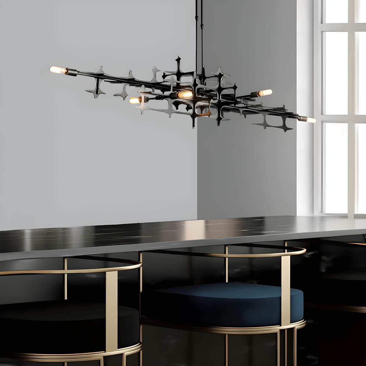 Sherwood Cove Iron Chandelier — gallery image 9