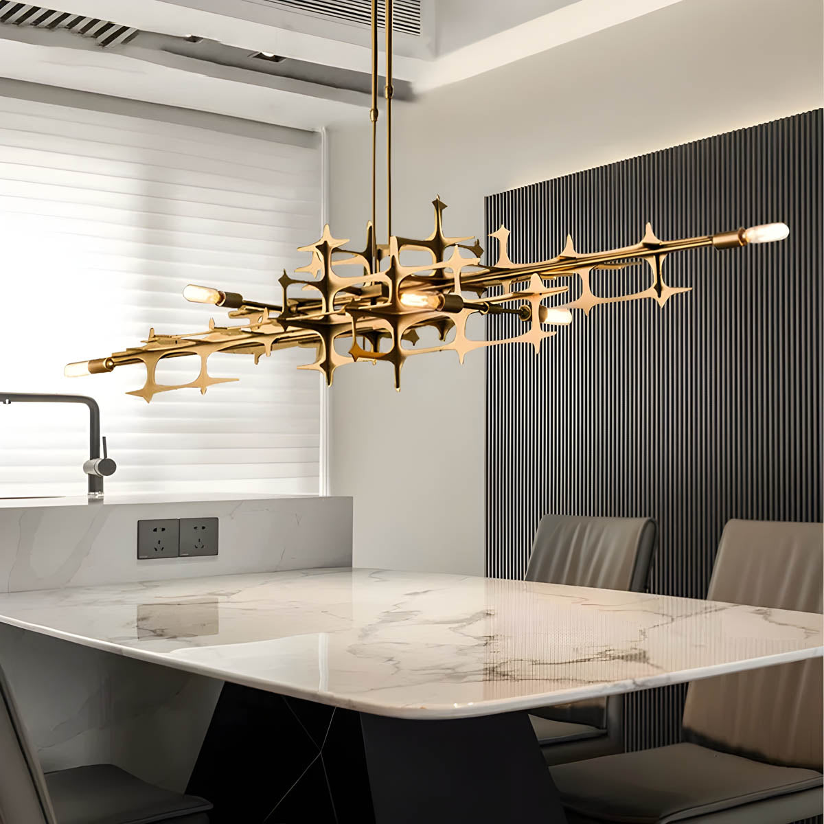 Sherwood Cove Iron Chandelier — gallery image 8