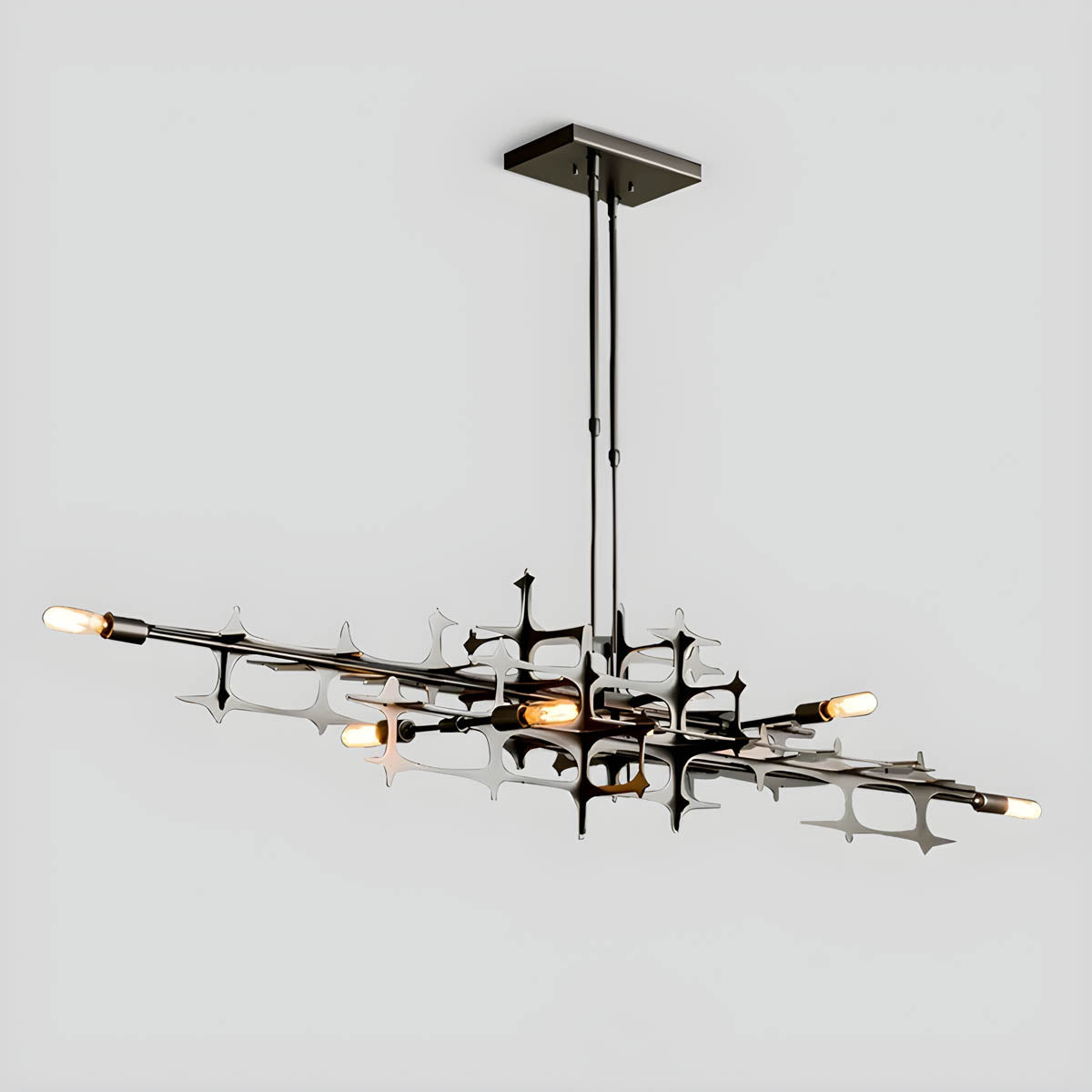 Sherwood Cove Iron Chandelier — gallery image 17