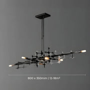 Sherwood Cove Iron Chandelier — gallery image 11
