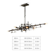 Sherwood Cove Iron Chandelier — gallery image 10