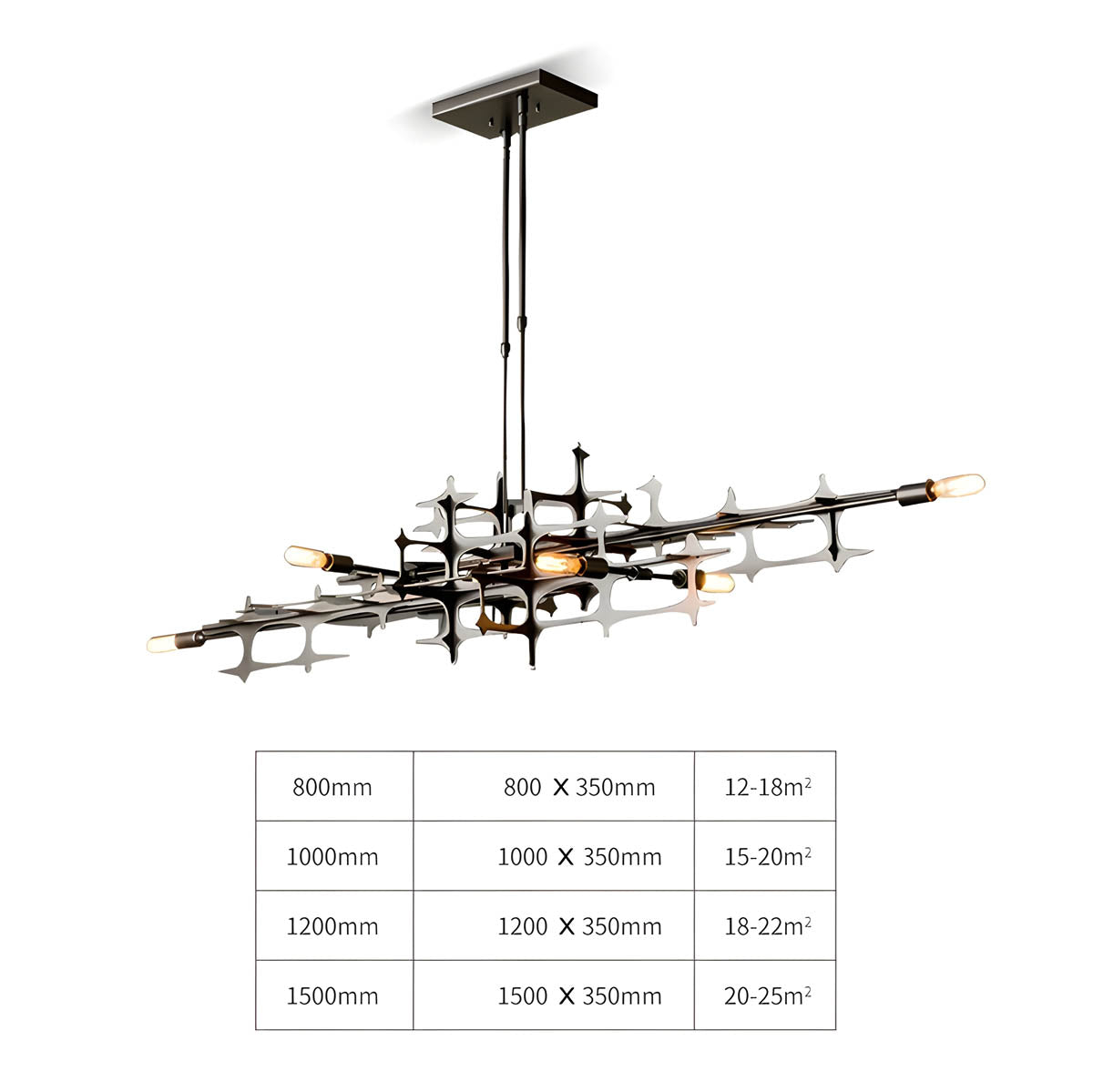 Sherwood Cove Iron Chandelier — gallery image 10