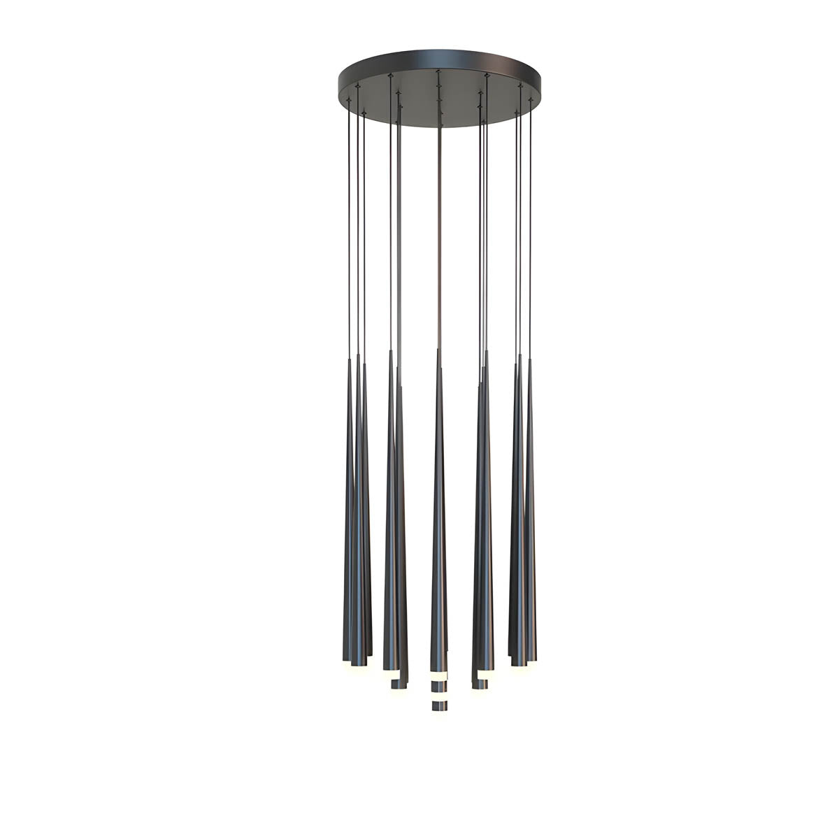 Wickham Cove Acrylic Chandelier — gallery image 4