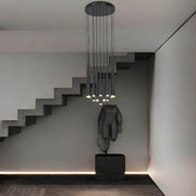Wickham Cove Acrylic Chandelier — gallery image 6