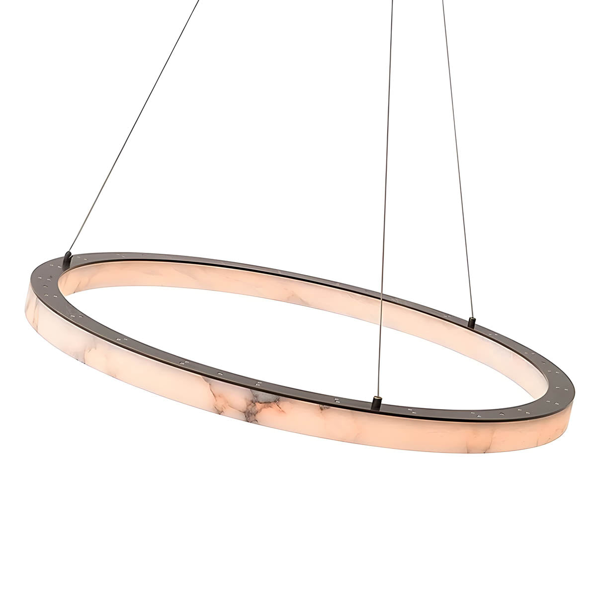 Willoughby Cove Marble Ring Chandelier — gallery image 6