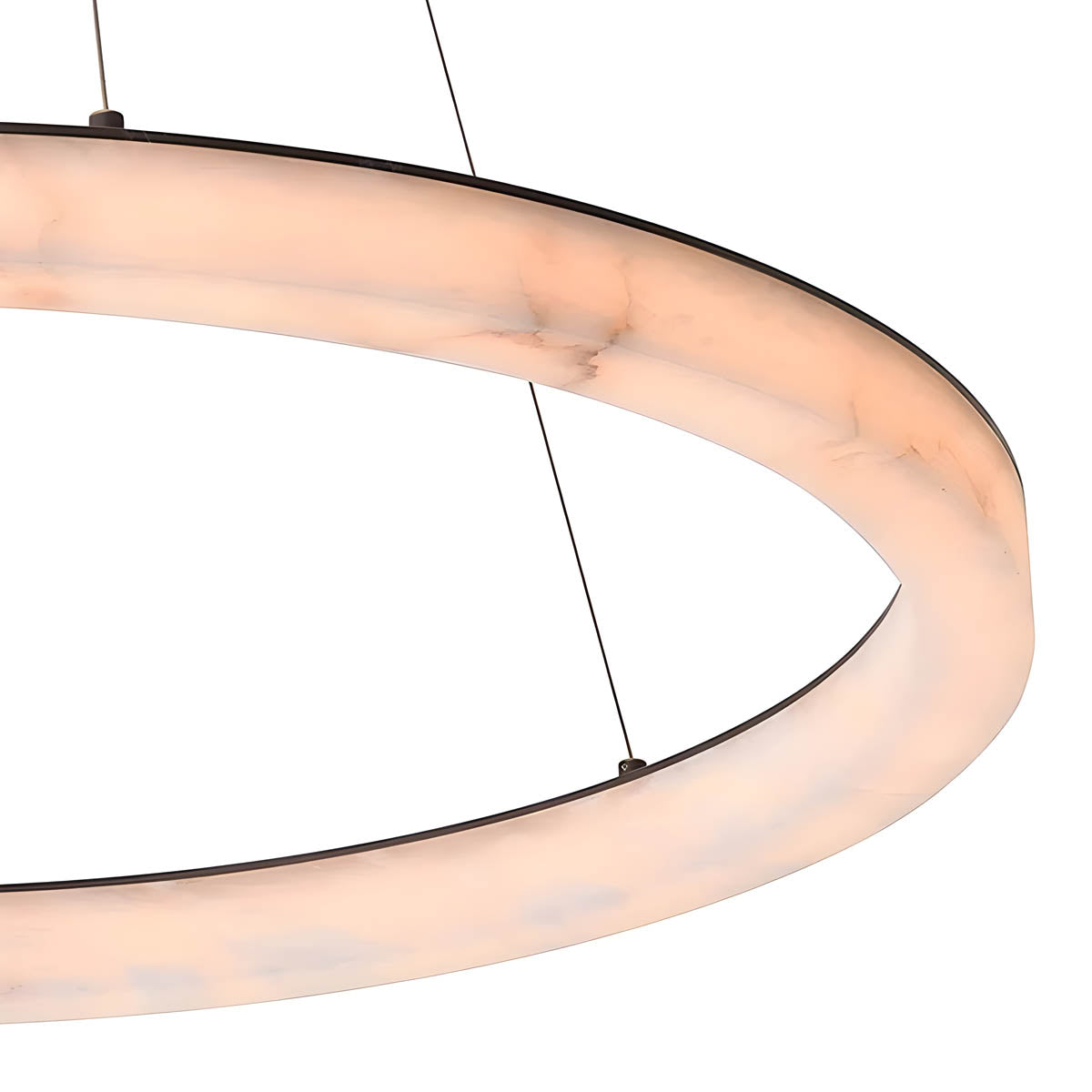 Willoughby Cove Marble Ring Chandelier — gallery image 7