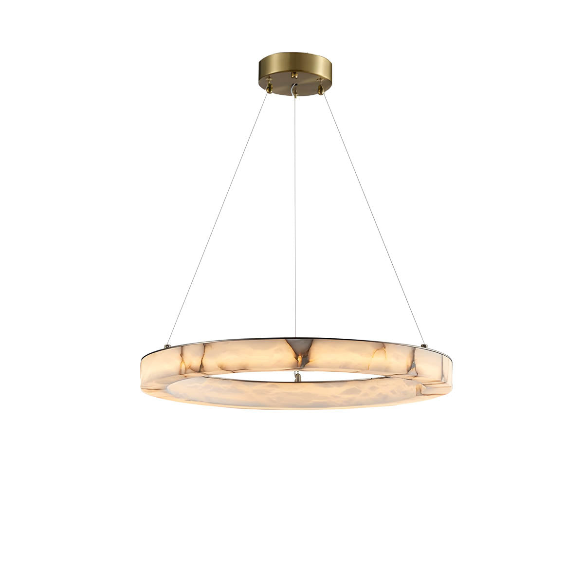 Willoughby Cove Marble Ring Chandelier — gallery image 8