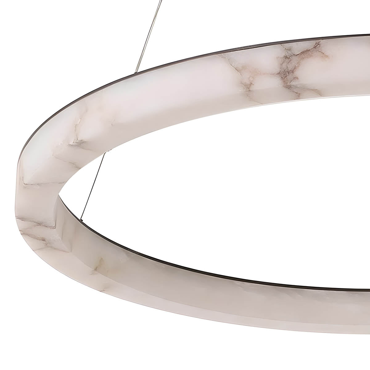 Willoughby Cove Marble Ring Chandelier — gallery image 10