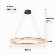 Willoughby Cove Marble Ring Chandelier — gallery image 16