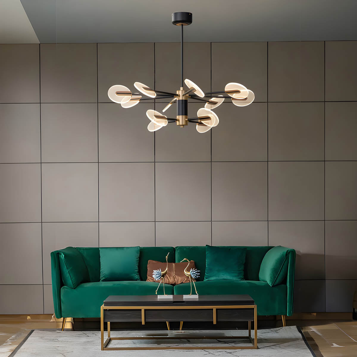 Fairford Cove Iron Chandelier — gallery image 4