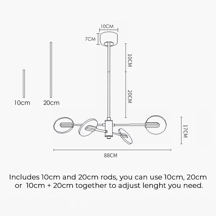Fairford Cove Iron Chandelier — gallery image 9
