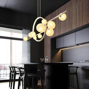 Acorn Cove Iron Ring Chandelier — gallery image 6