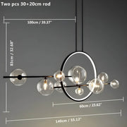 Acorn Cove Iron Ring Chandelier — gallery image 10