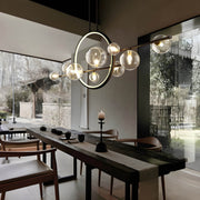 Acorn Cove Iron Ring Chandelier — gallery image 2