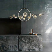 Acorn Cove Iron Ring Chandelier — gallery image 3