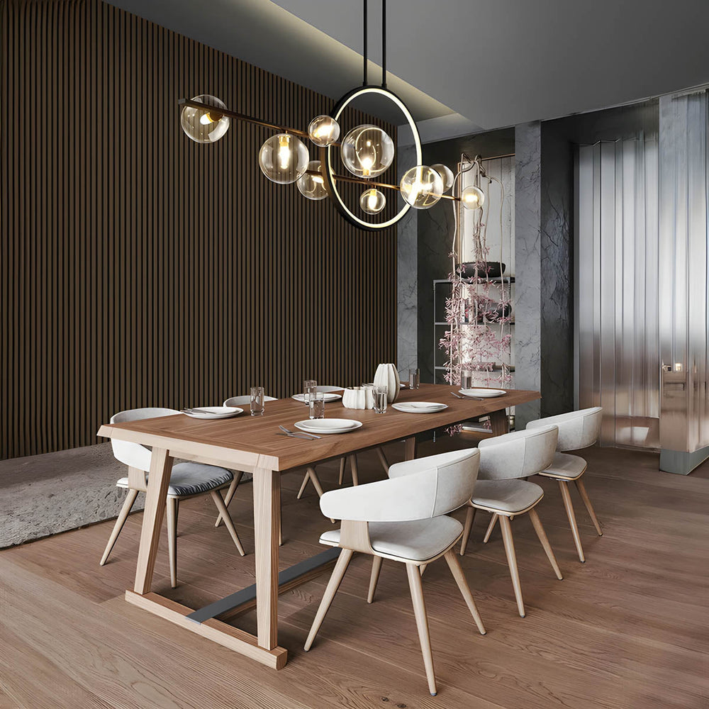 Acorn Cove Iron Ring Chandelier — gallery image 4