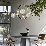 Acorn Cove Iron Ring Chandelier — gallery image 12