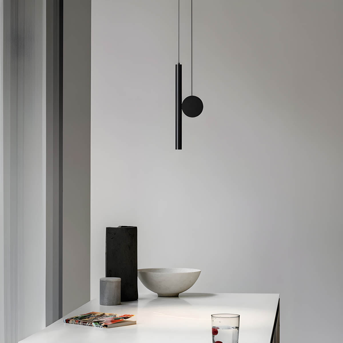 Alder Line Slim Metal Pendant Light — gallery image 8
