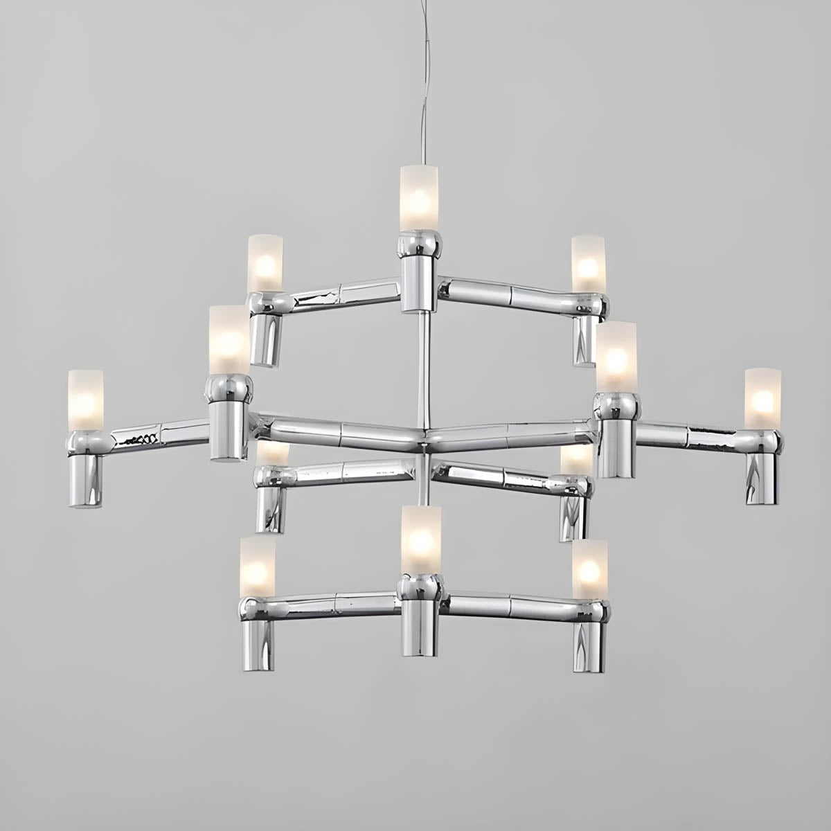 Eversley Cove Aluminum Chandelier — gallery image 5