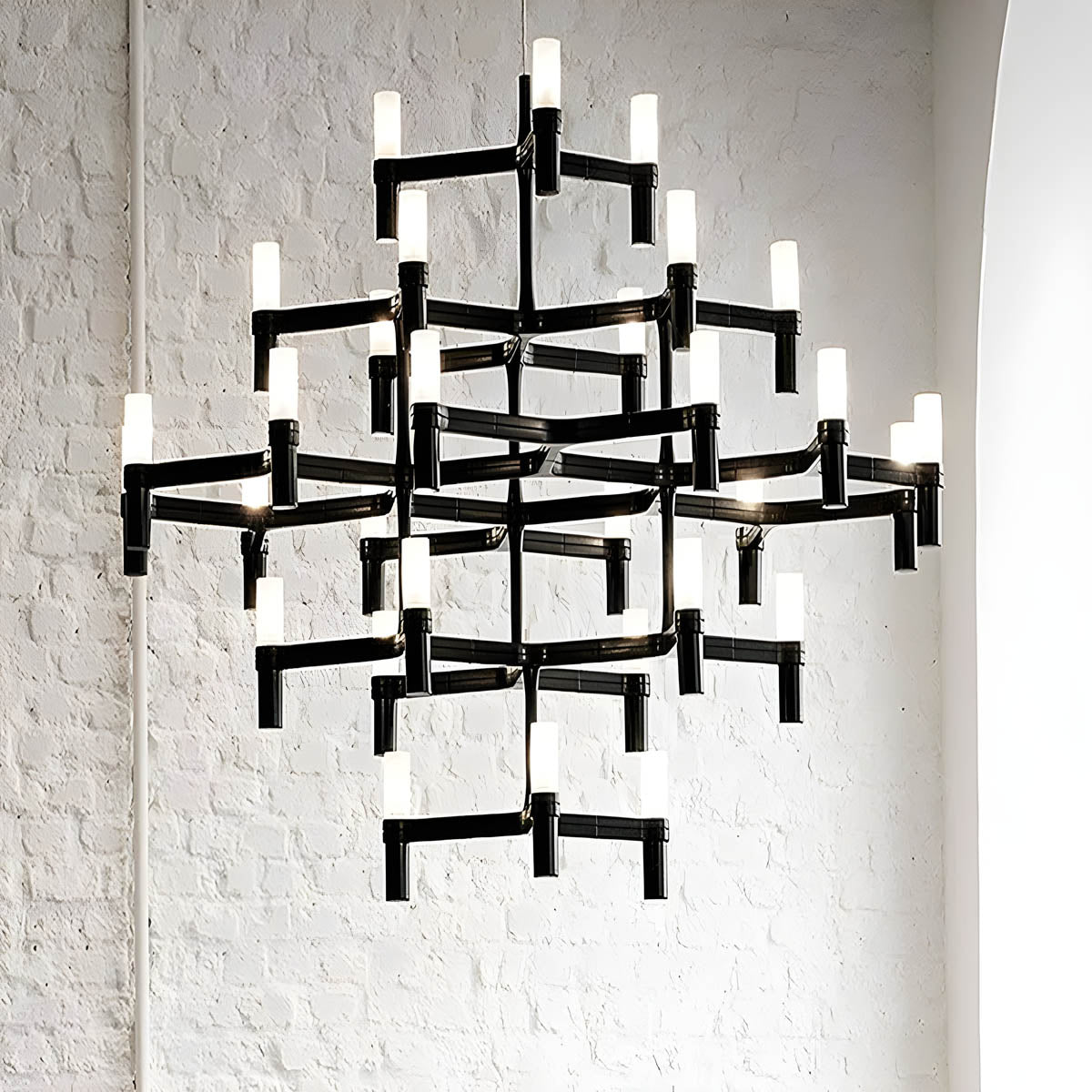 Eversley Cove Aluminum Chandelier — gallery image 7