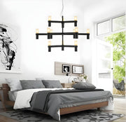 Eversley Cove Aluminum Chandelier — gallery image 12