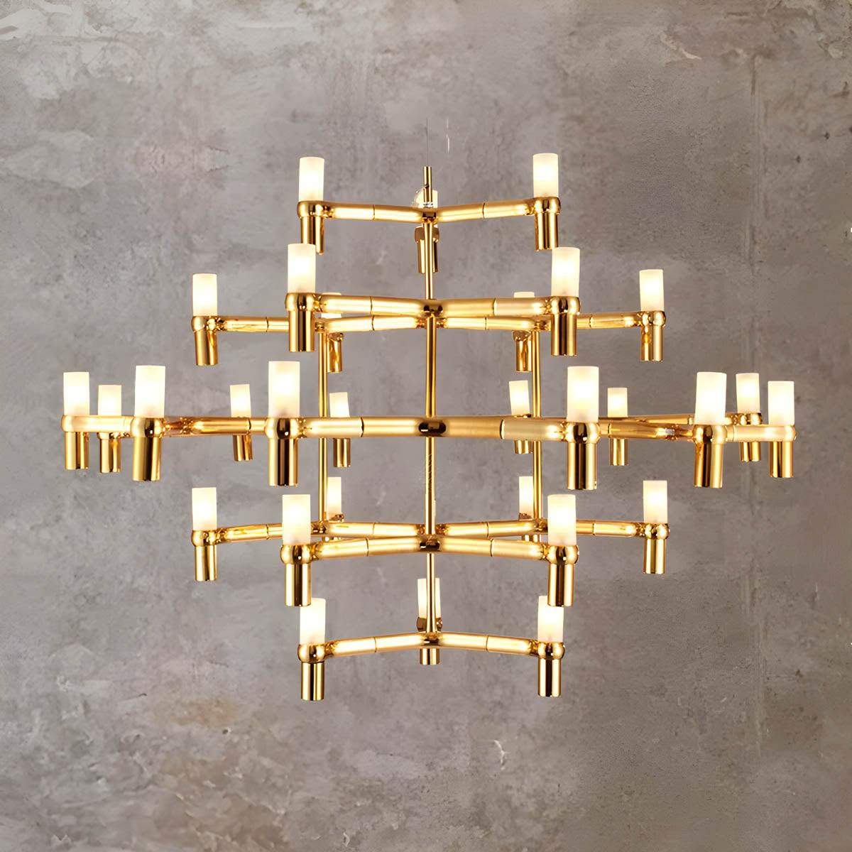 Eversley Cove Aluminum Chandelier — gallery image 13