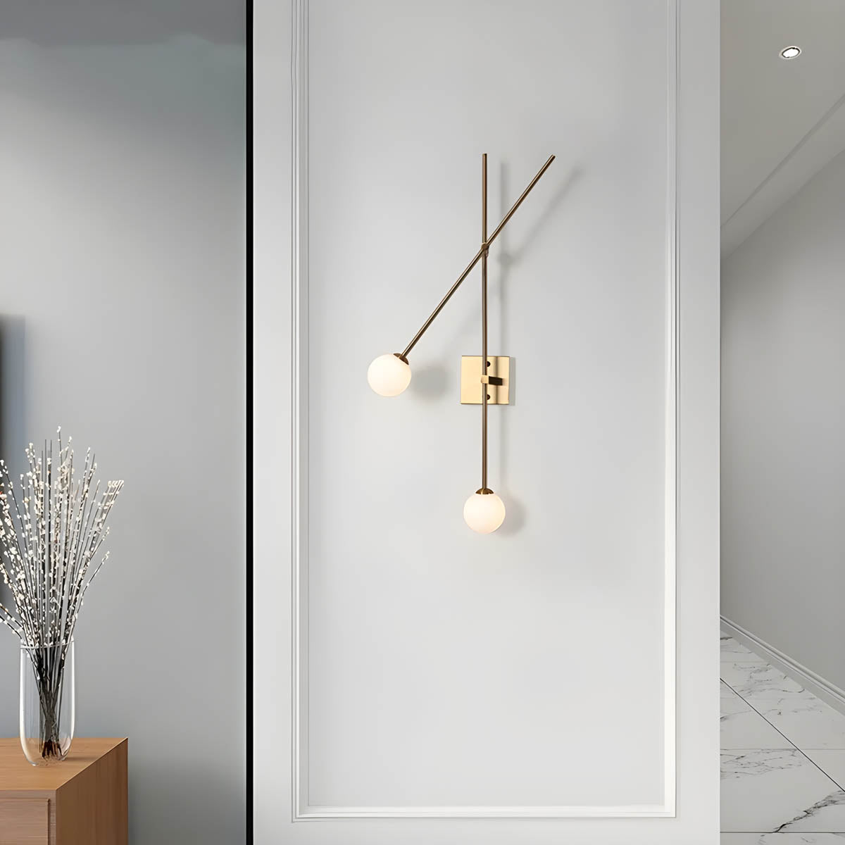 Elmsford Cove Iron Wall Sconce — gallery image 2