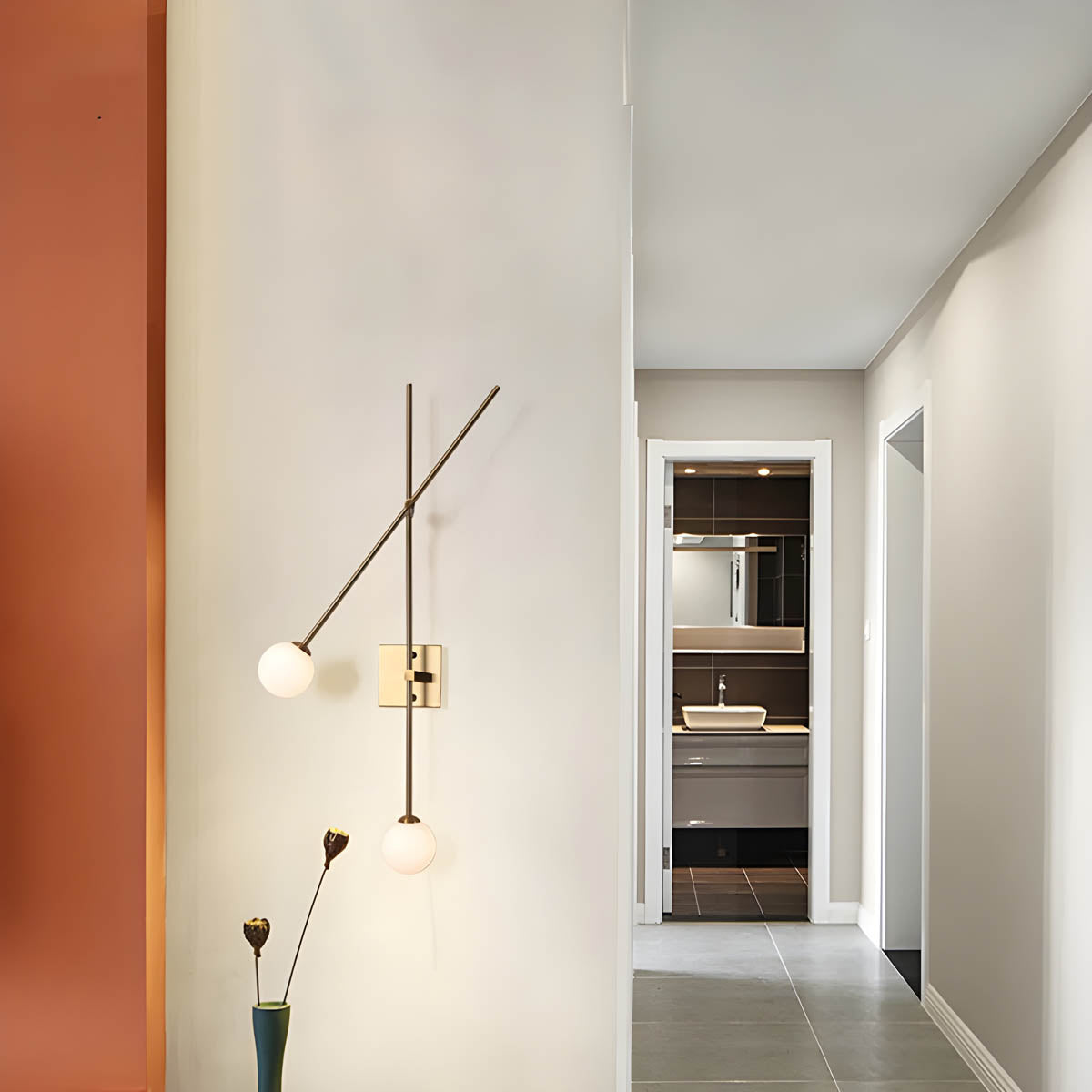 Elmsford Cove Iron Wall Sconce — gallery image 6