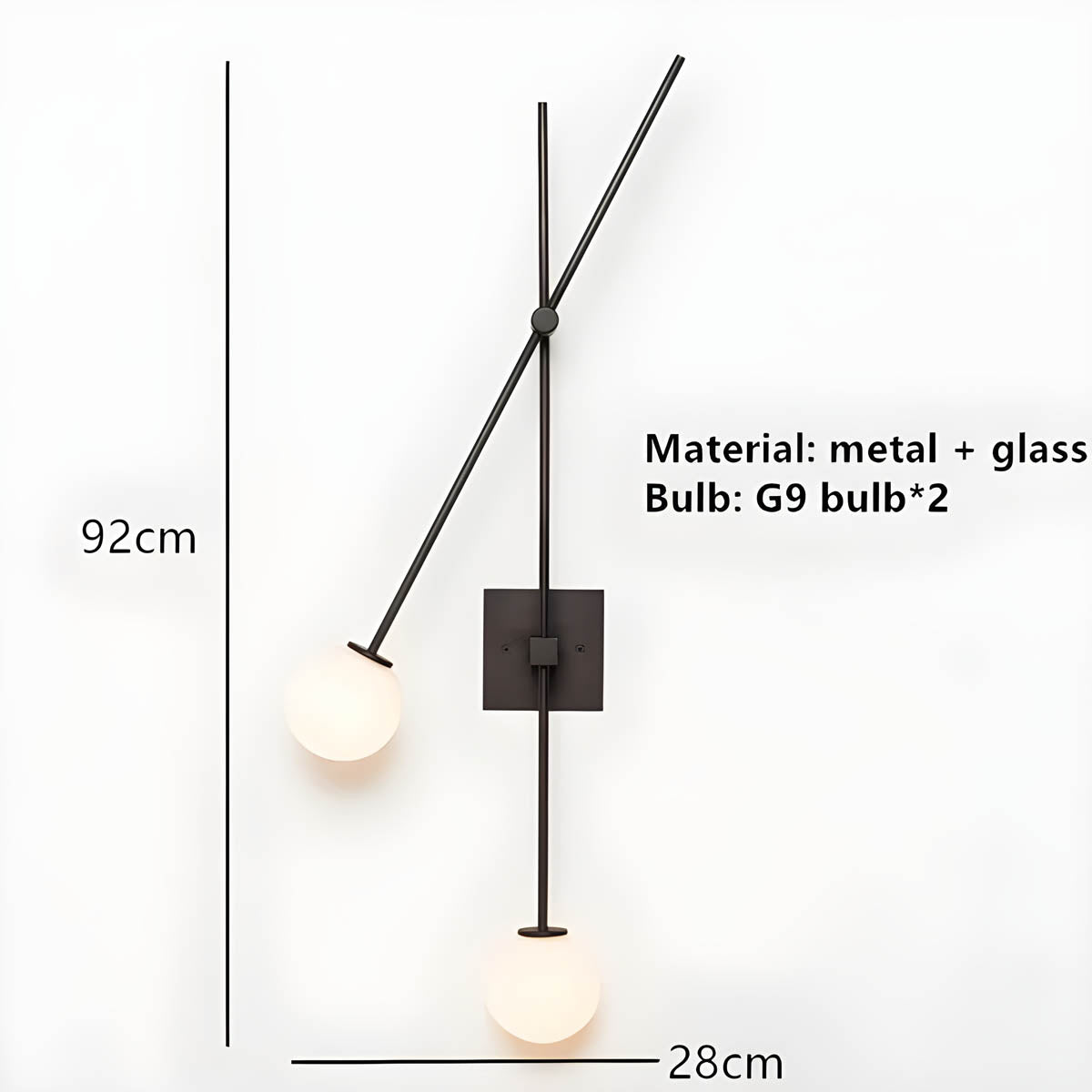 Elmsford Cove Iron Wall Sconce — gallery image 11
