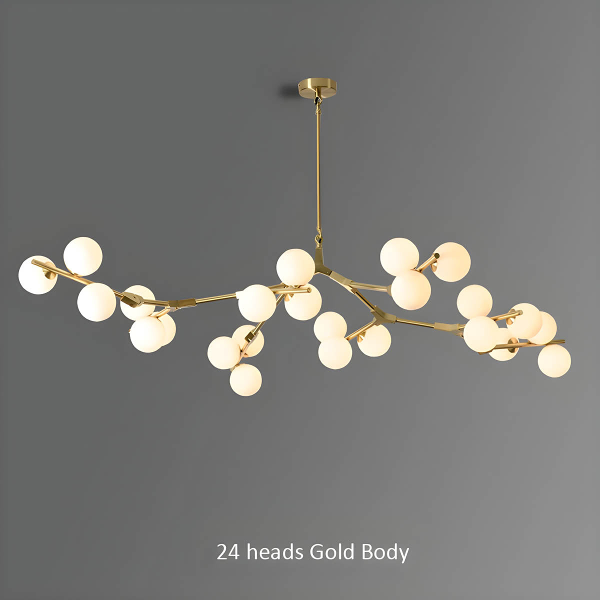 Foxglove Cove Iron Chandelier — gallery image 12