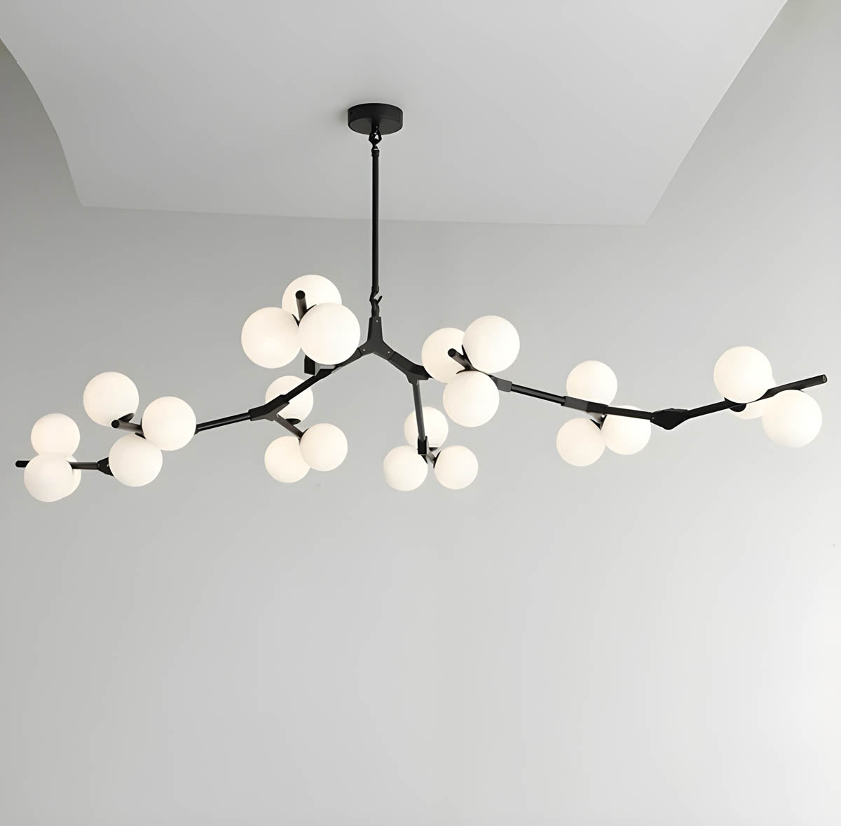 Foxglove Cove Iron Chandelier — gallery image 13