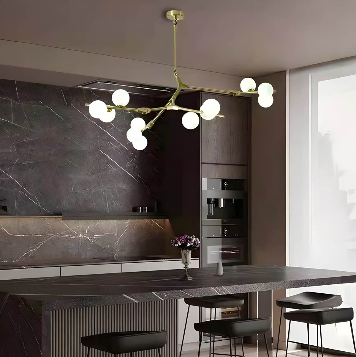 Foxglove Cove Iron Chandelier — gallery image 6