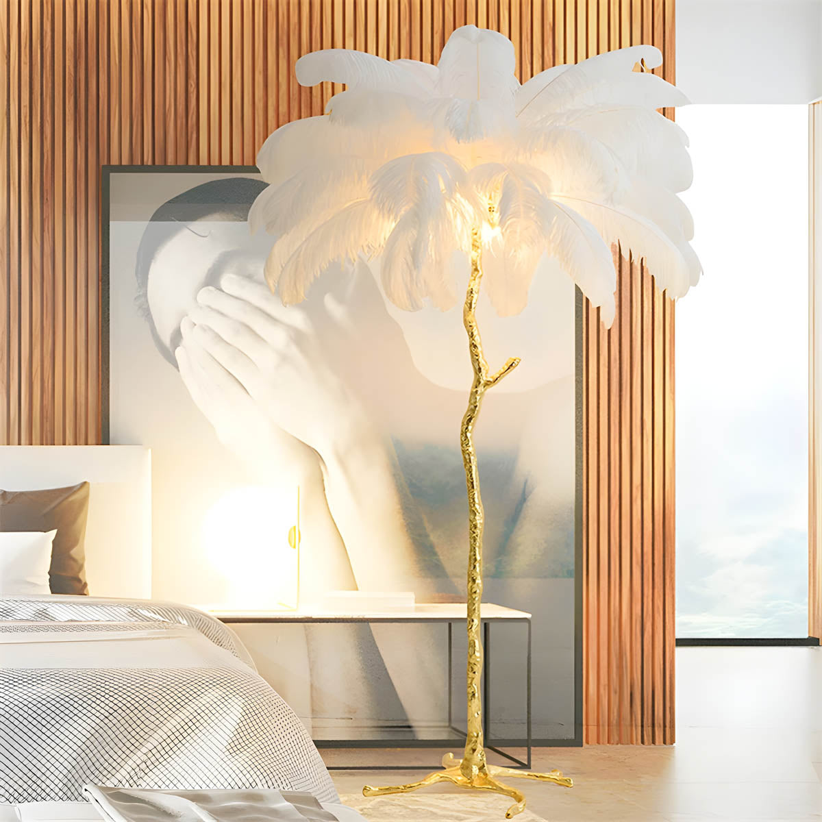 Blackthorn Cove Resin Floor Lamp — gallery image 3