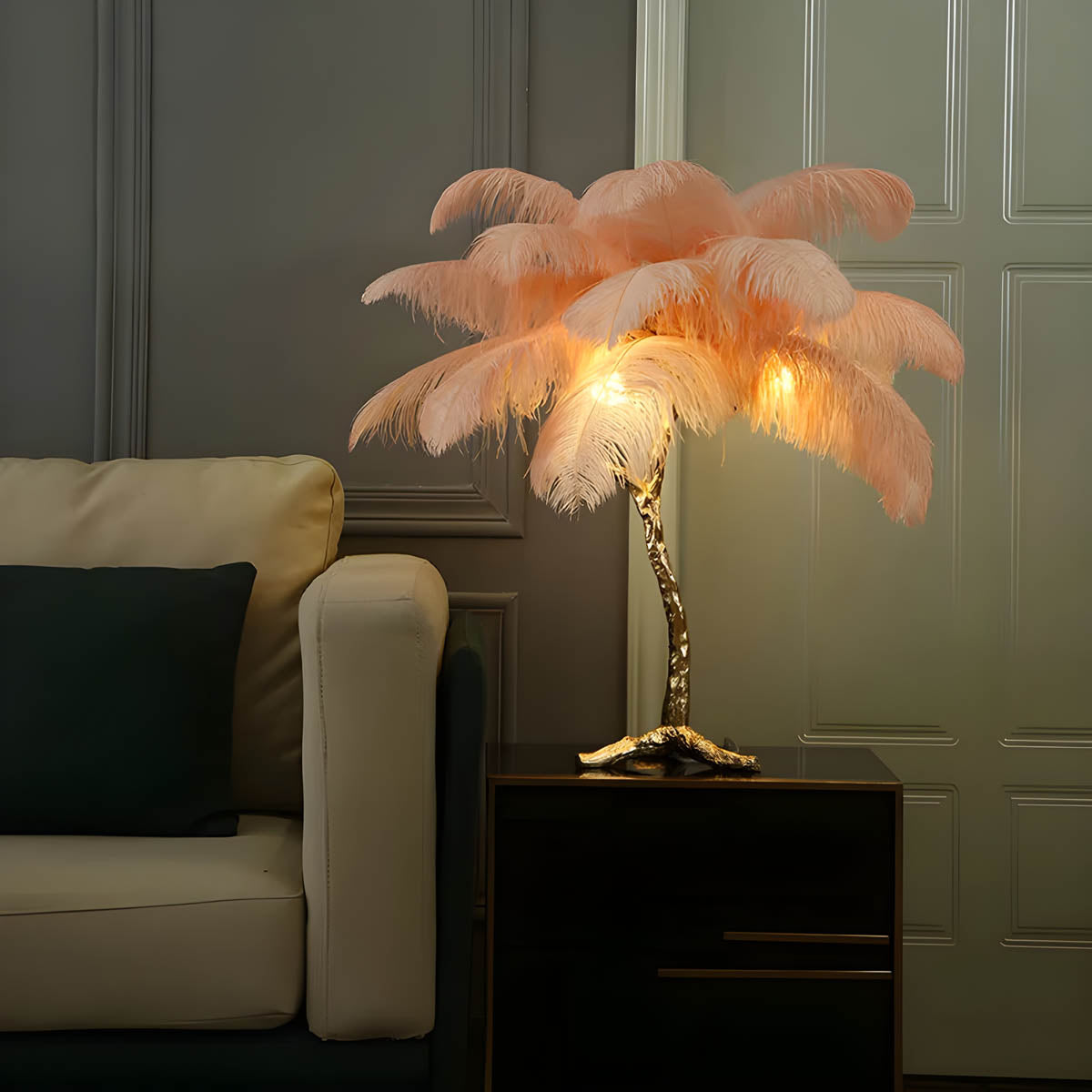 Blackthorn Cove Resin Floor Lamp — gallery image 6