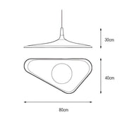 Huckleberry Cove Resin Chandelier — gallery image 12