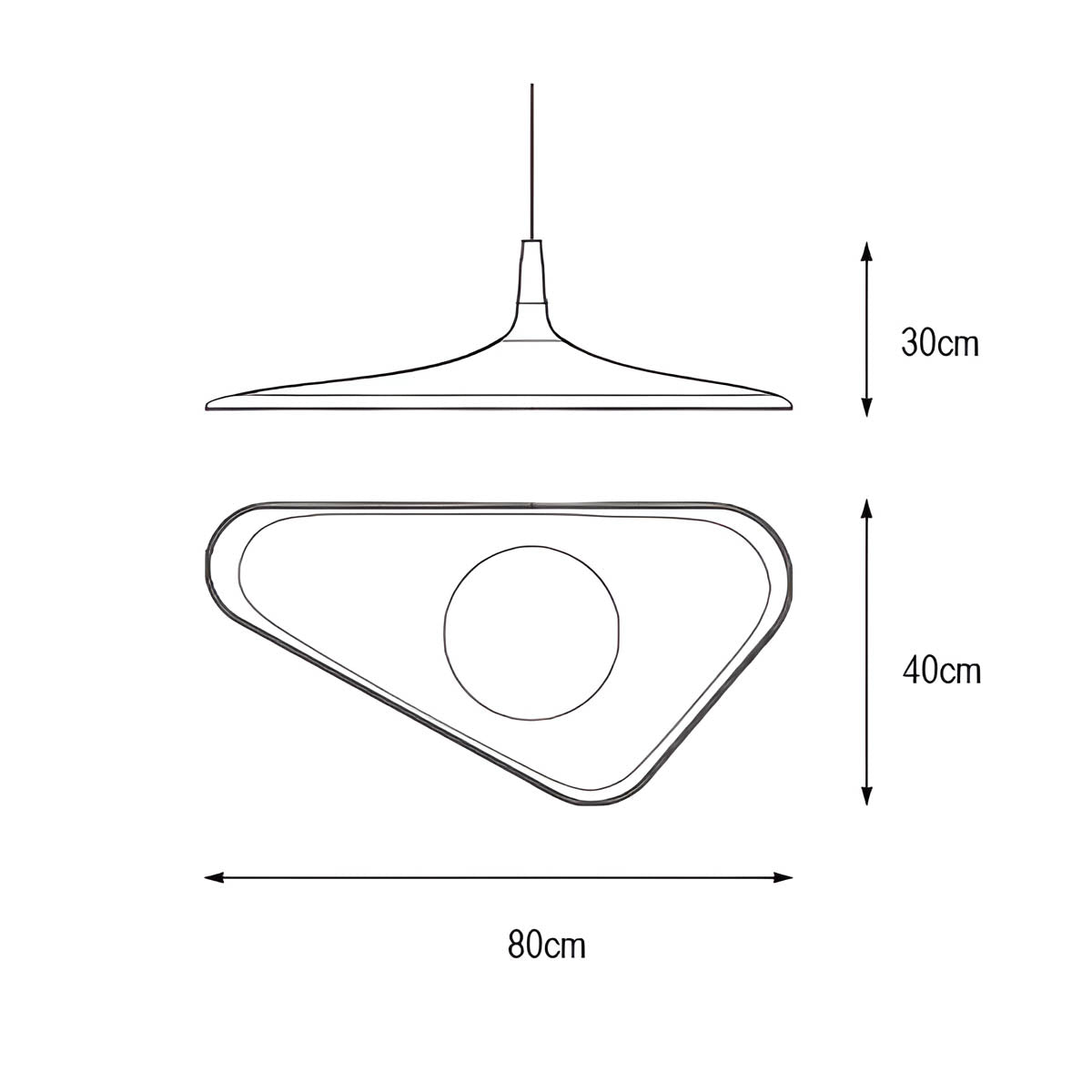 Huckleberry Cove Resin Chandelier — gallery image 12