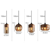 Cedar Vessel Glass Pendant Light — gallery image 12