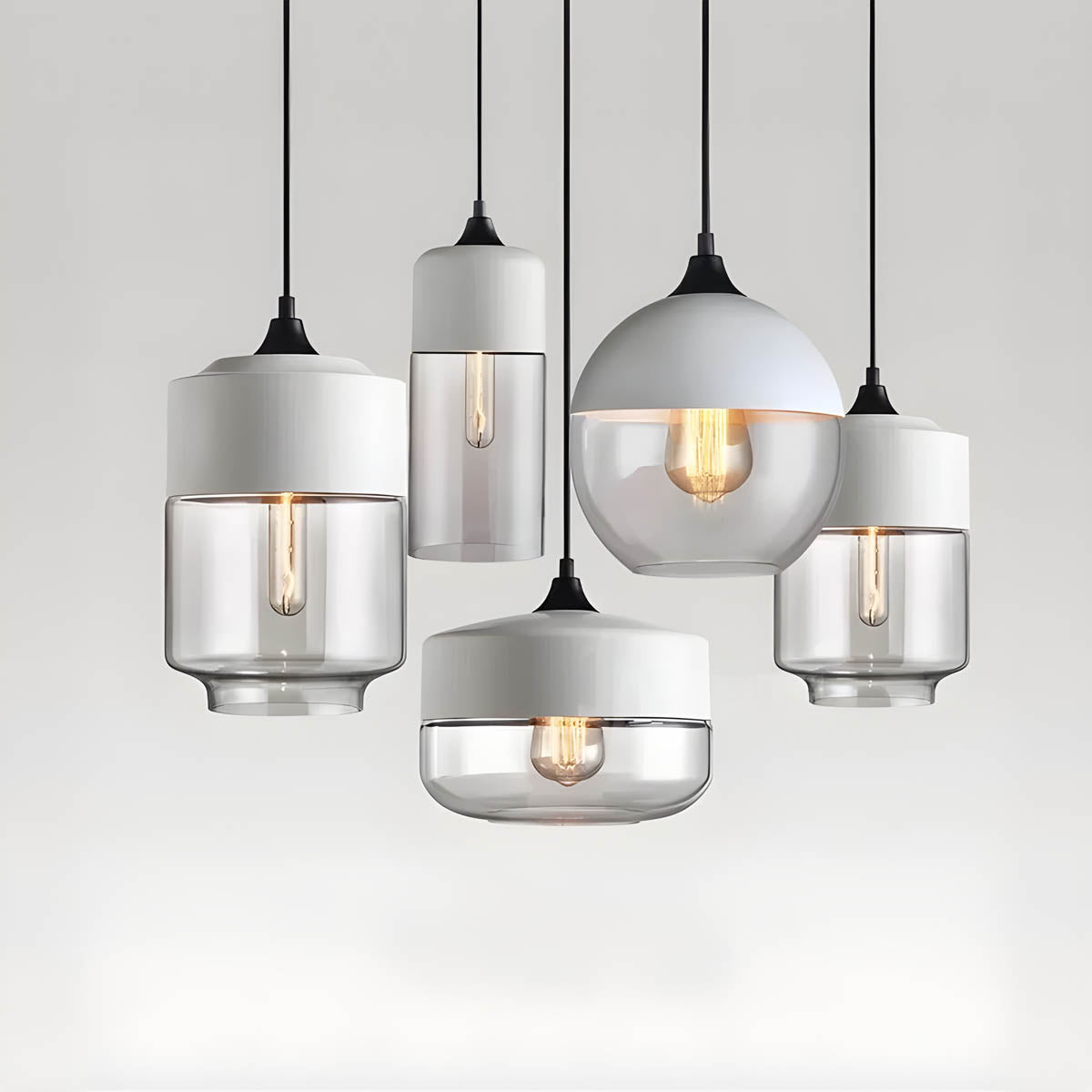 Cedar Vessel Glass Pendant Light — gallery image 5