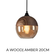 Cedar Vessel Glass Pendant Light — gallery image 26